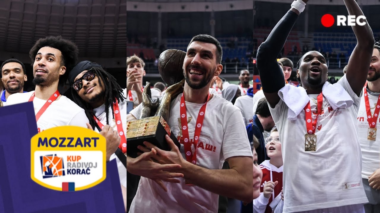 Šesti Kup u nizu: Poslednji minuti i veliko slavlje Crvene zvezde sa navijačima