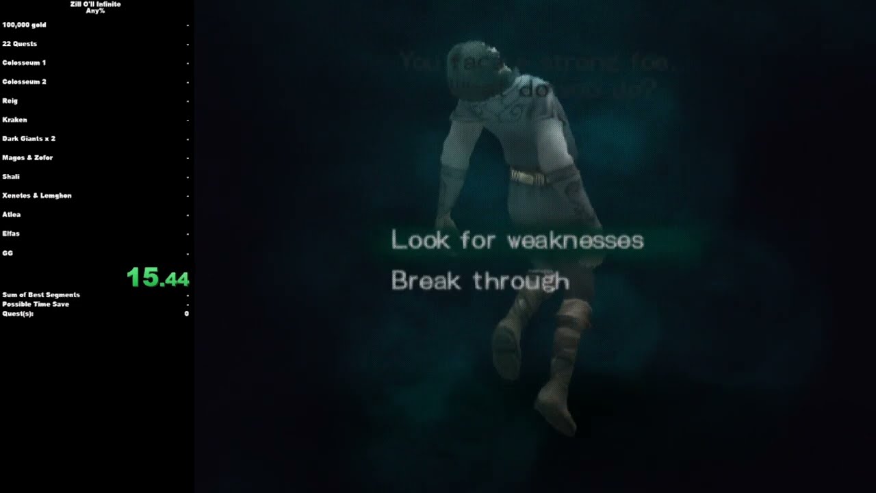 Zill O'll Infinite Speedrun Any%(PS2 Emulator) 3:30:52
