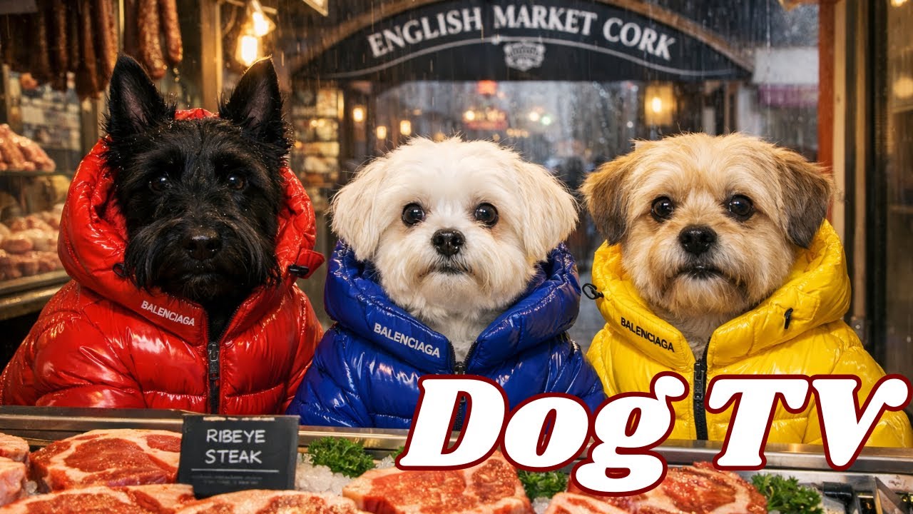 Dog TV | The Terriers Get Another Break in The Rain 🤗