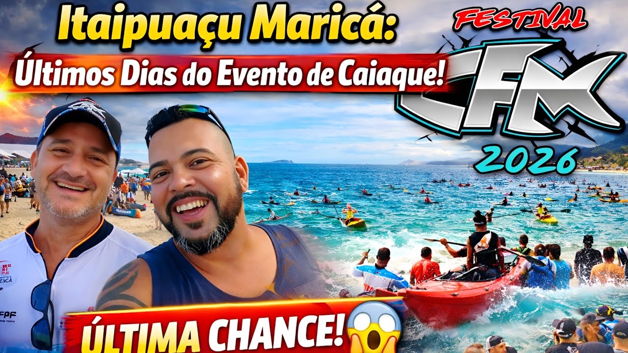 Domingão em Itaipuaçu: Caiaque, Sol e Diversão 😎🛶