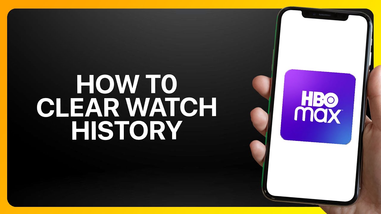 How To Clear Watch History In HBO Max App ! Tutorial