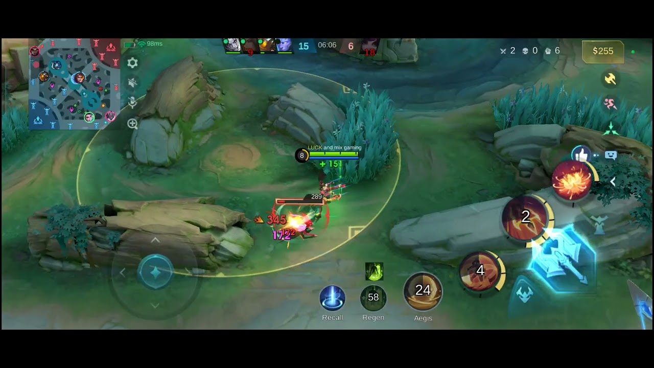 Hanabi PLAY MOBILE LEGEND 