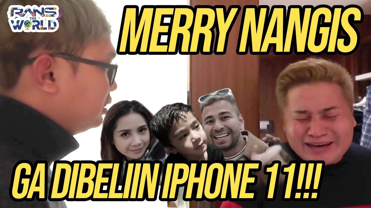 MERRY NANGIS GA DIBELIIN IPHONE 11 PRO !!! PAKE YANG LAMA AJA!! #RANSTHEWORLD