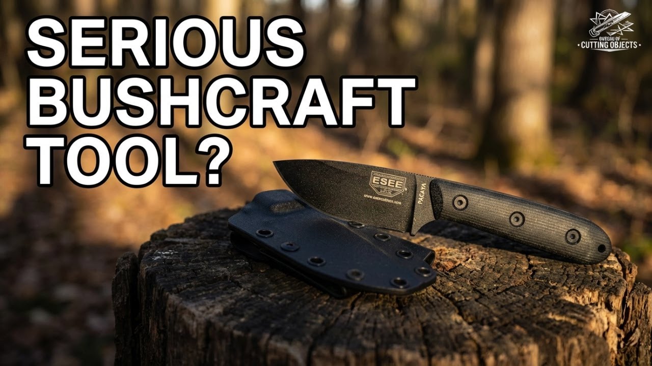 Why the ESEE Pacaya in 3V Is a Serious Bushcraft Tool #ESEEPacaya #CPM3V #FixedBlade #KnifeReview