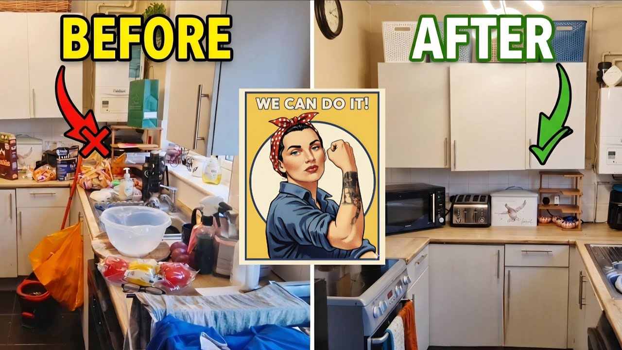 How To Clean Your House Easy! 🧼 STEP BY STEP! #cleanwithme #howtocleanyourhouse #speedclean 