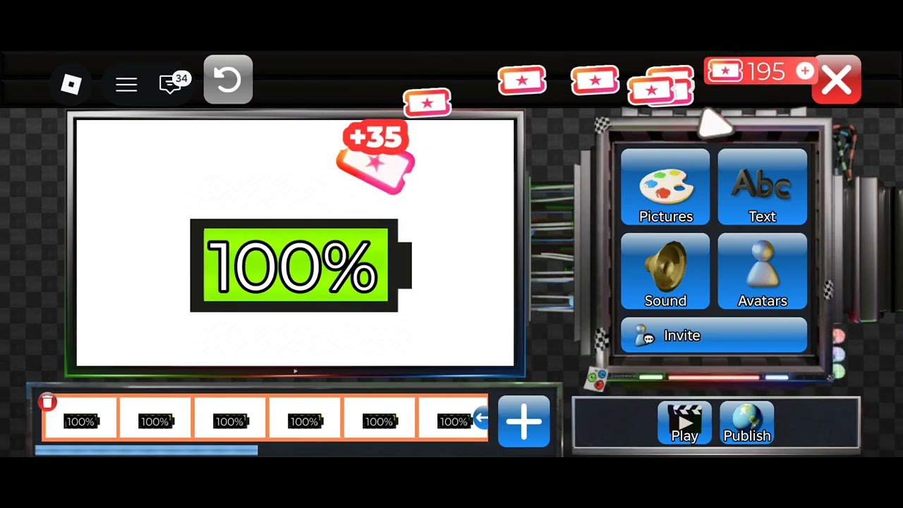 The game  name is my video| my batterie be like is real