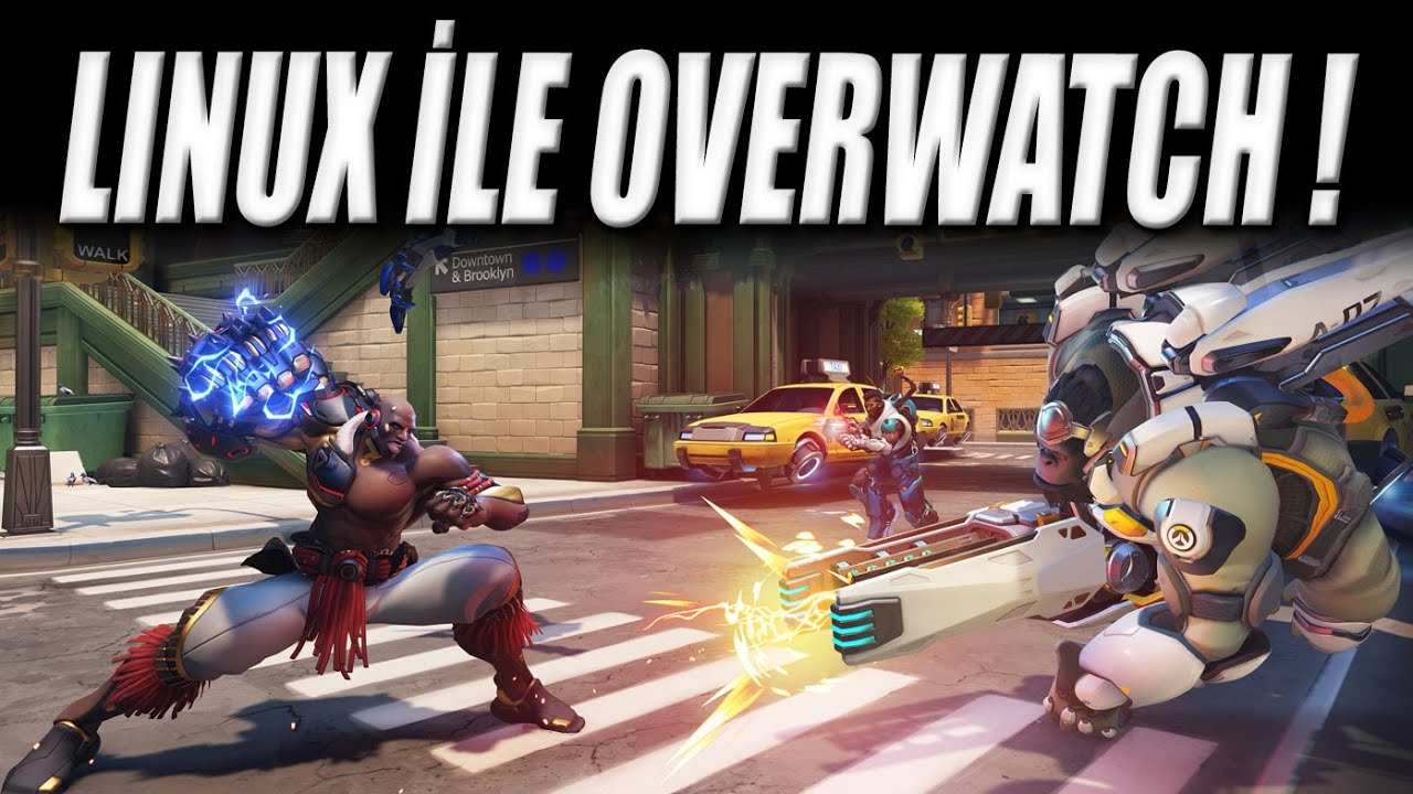 Linux ile Oyun (Pes Etmedik)  - 4K Canlı Pro Ranked Overwatch !