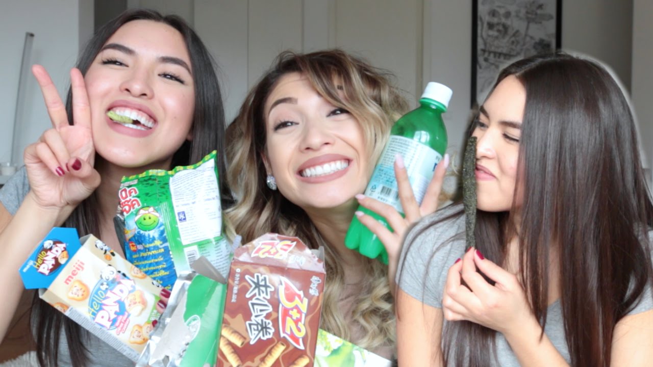 PAOLA & ICH probieren ASIATISCHE SNACKS!