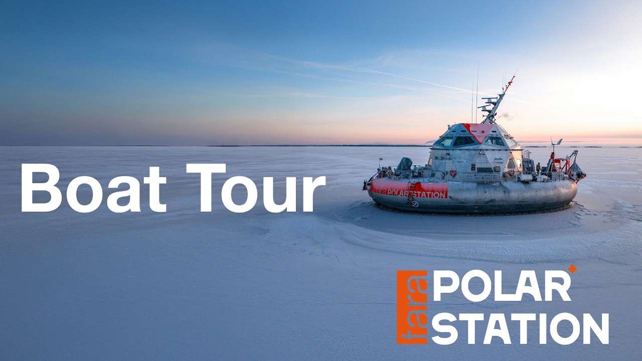Visite exclusive à bord de Tara Polar Station
