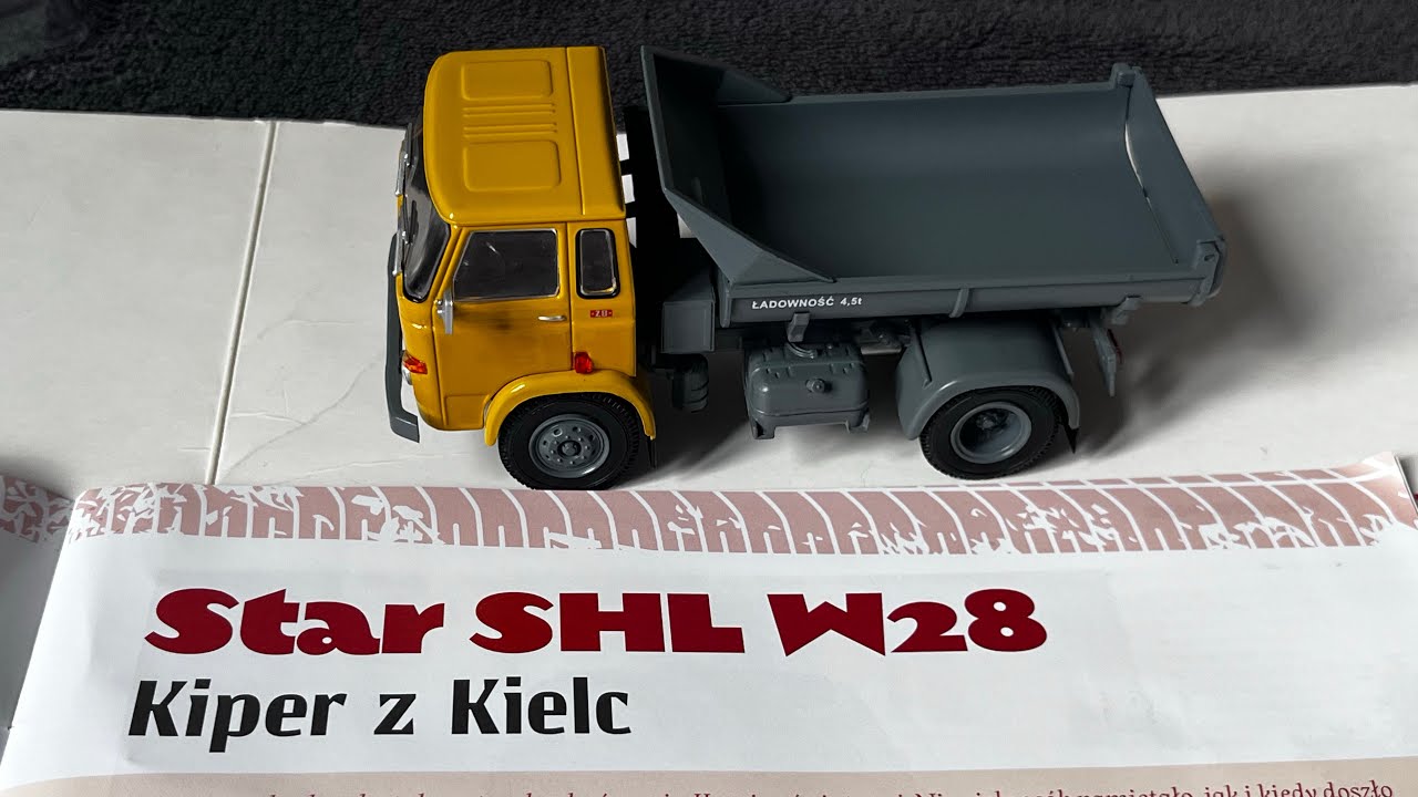 Star SHL W28 ‘1968 Kultowe Ciężarówki z epoki PRL-u 1/43 diecast model DeAgostini 