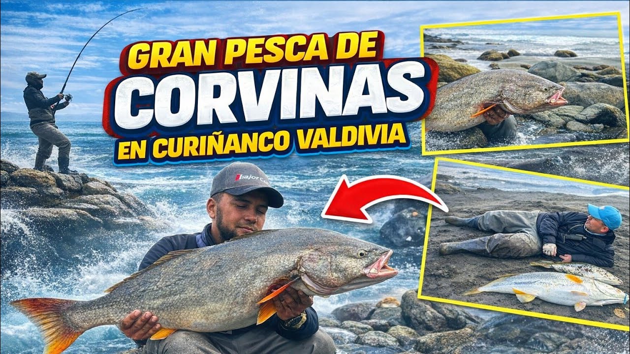 Pesca de Corvinas XL, Curiñanco/Valdivia