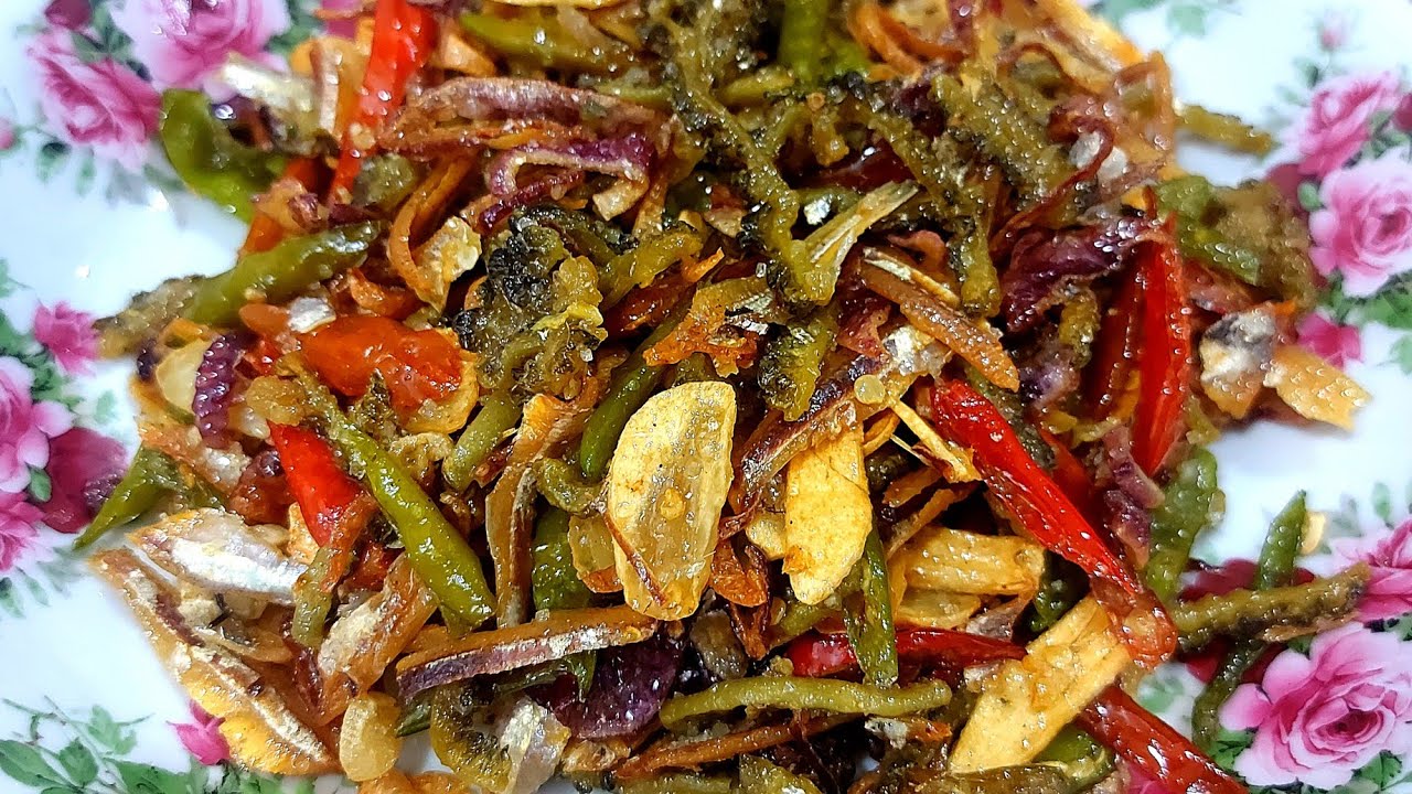 Peria Katak Goreng Ikan Bilis Sedap Melampau Tak Pahit Pun