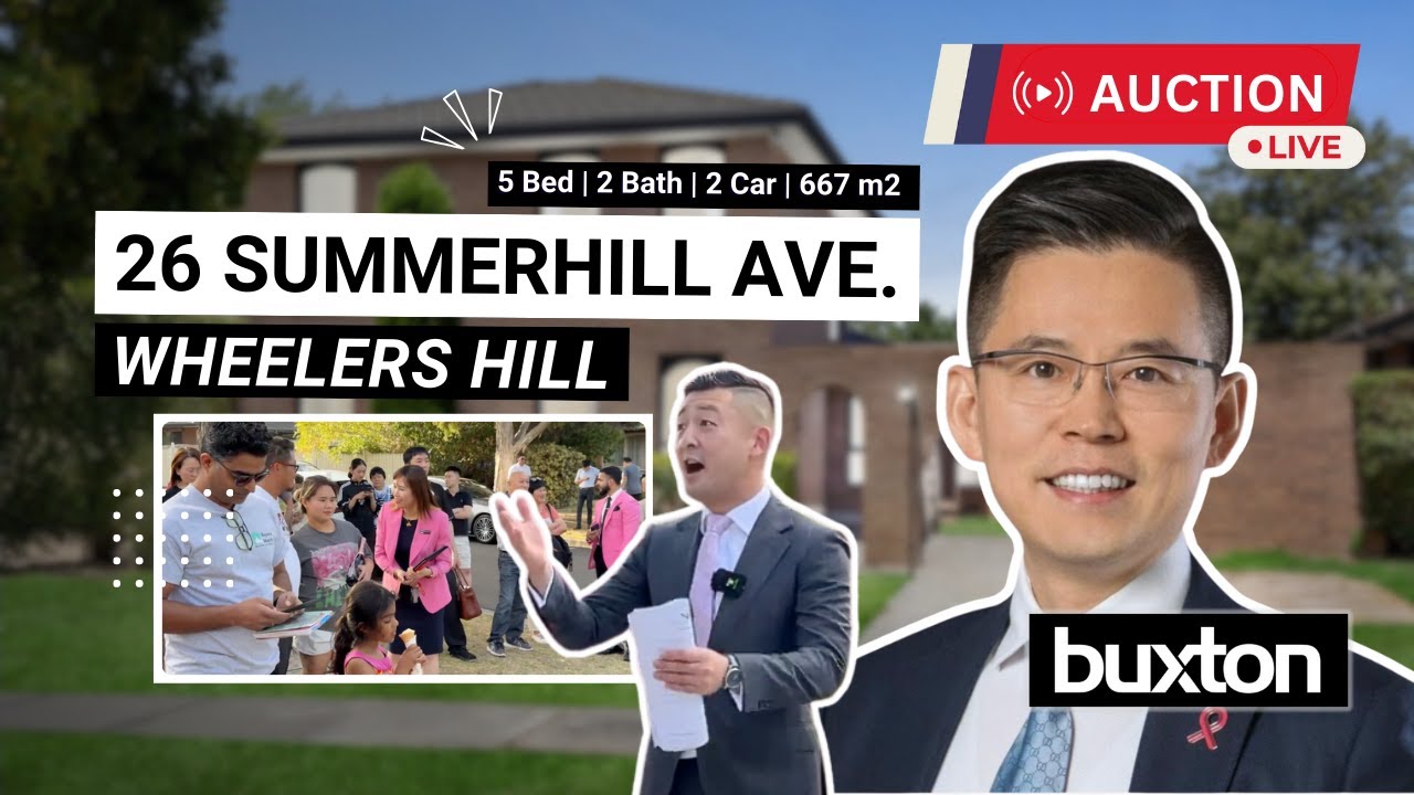 Live Auction @ 26 Summerhill Avenue, Wheelers Hill