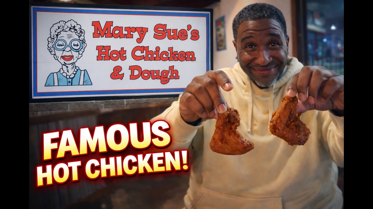 A visit to Mary Sue's Hot Chicken and Dough!! #friedchicken ,#friedchickenwings ,#friedfood
