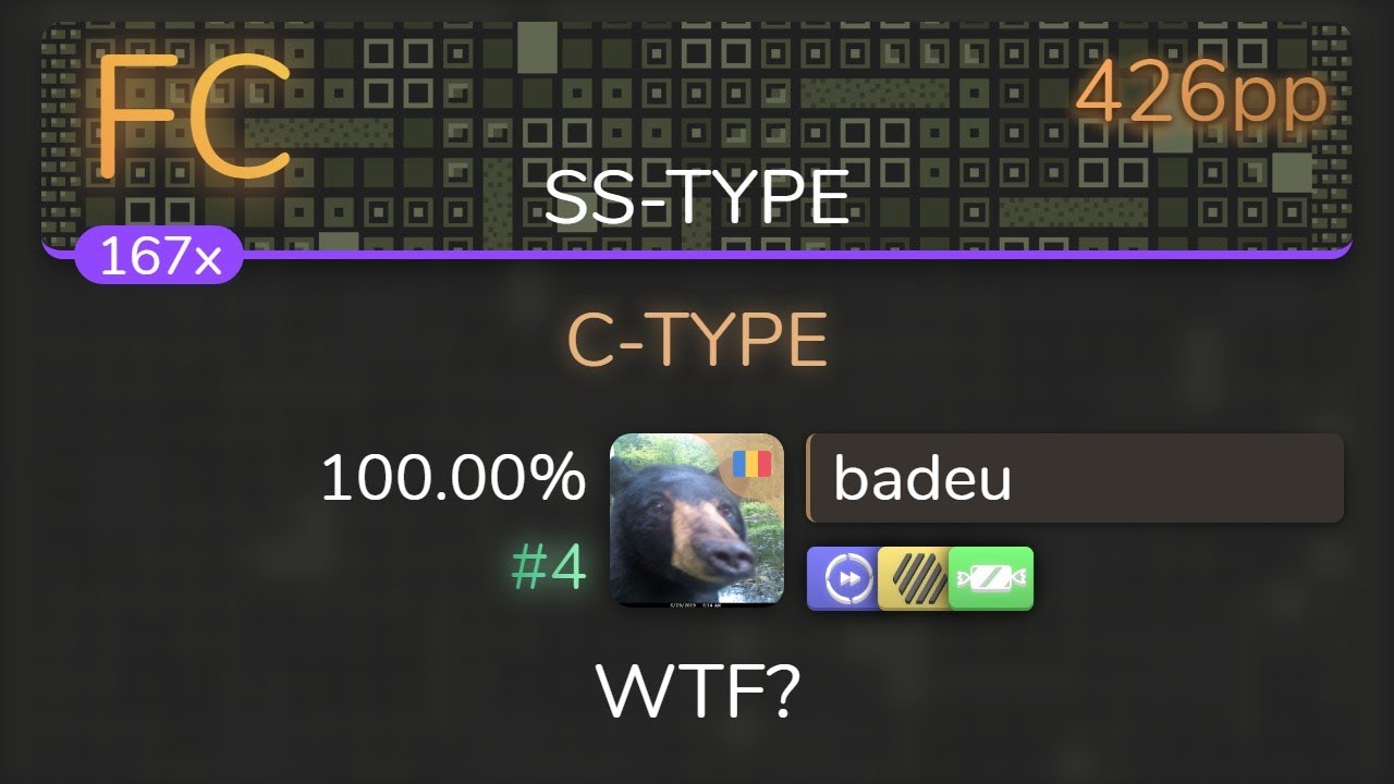 [Live] badeu | Tanaka Hirokazu - C-TYPE [SS-TYPE] +EZHDDT 100.00% {426pp FC} - osu!