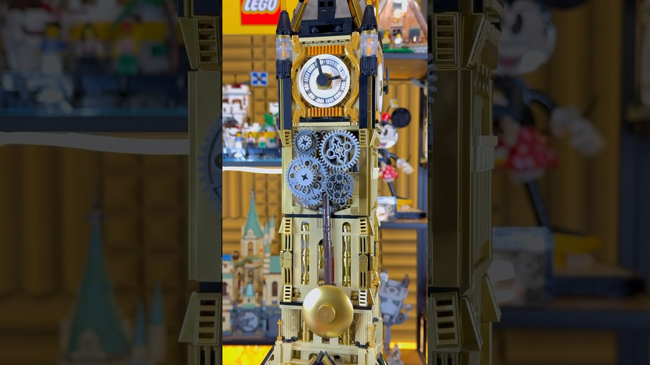 NAKRĘCANY ZEGAR Z KLOCKÓW😳