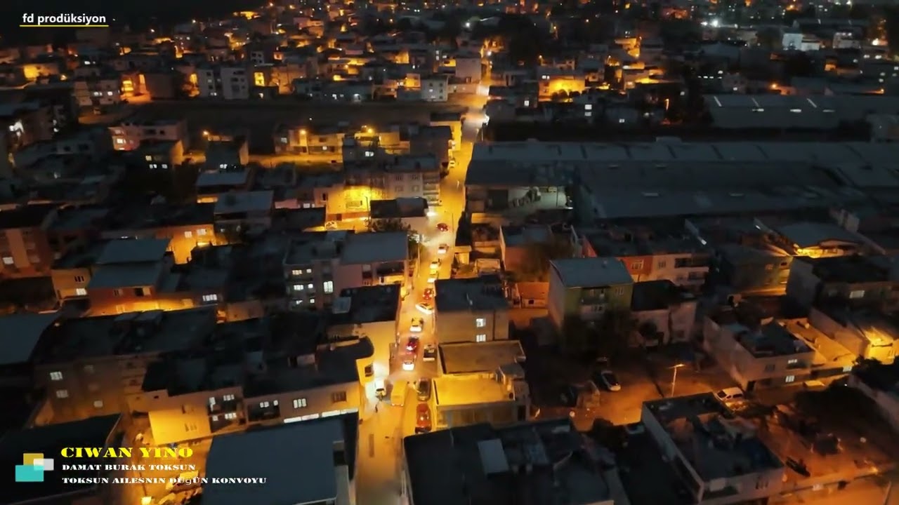 TOKSUN AİLESİNİN DÜĞÜN KONVOYU DAMAT BURAK TOKSUN