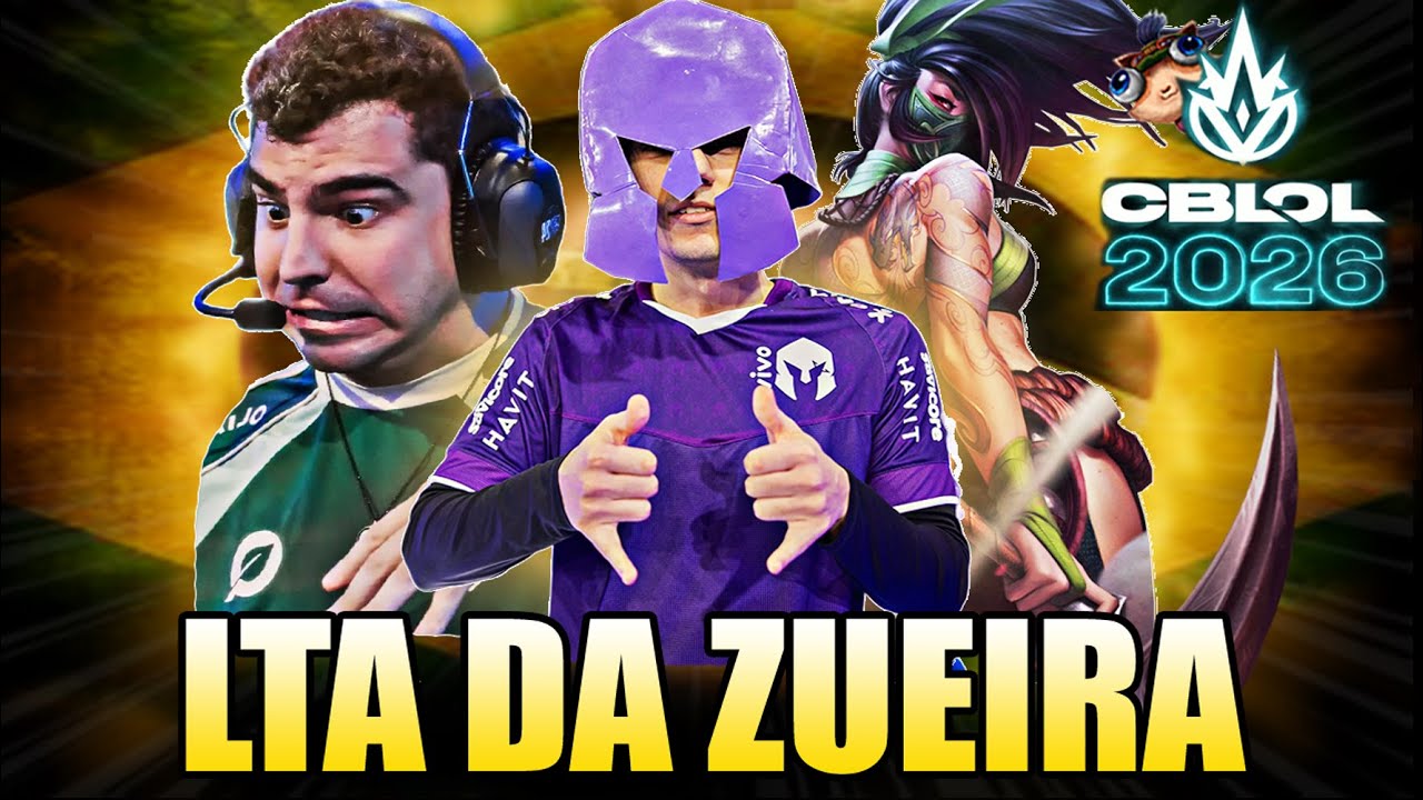 PERDEMOS pra GANHAR a VOLTA DO CBLOL - LTA DA ZUEIRA | VKS x FlyQuest (FINAL)