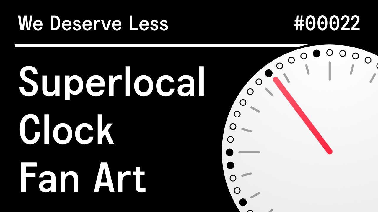 Superclock Fan Art