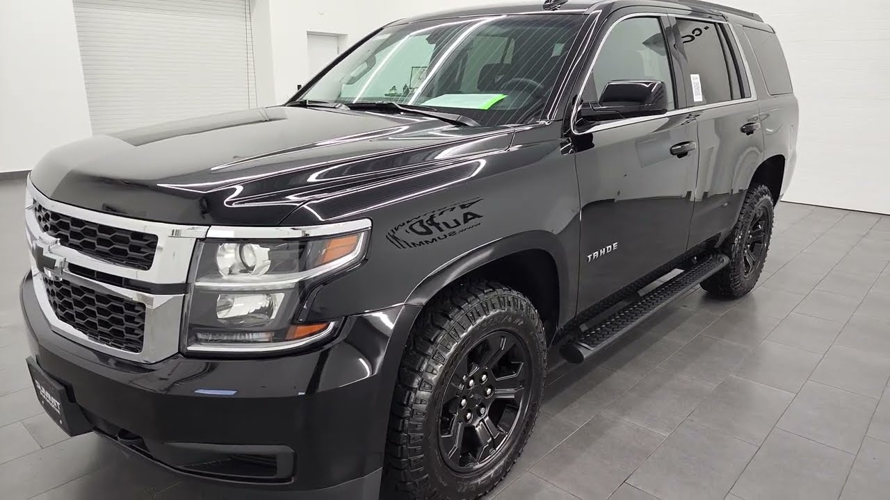 2020 CHEVY TAHOE LS 4WD BLACK CLEARCOAT 4K WALKAROUND 13247Z SOLD!