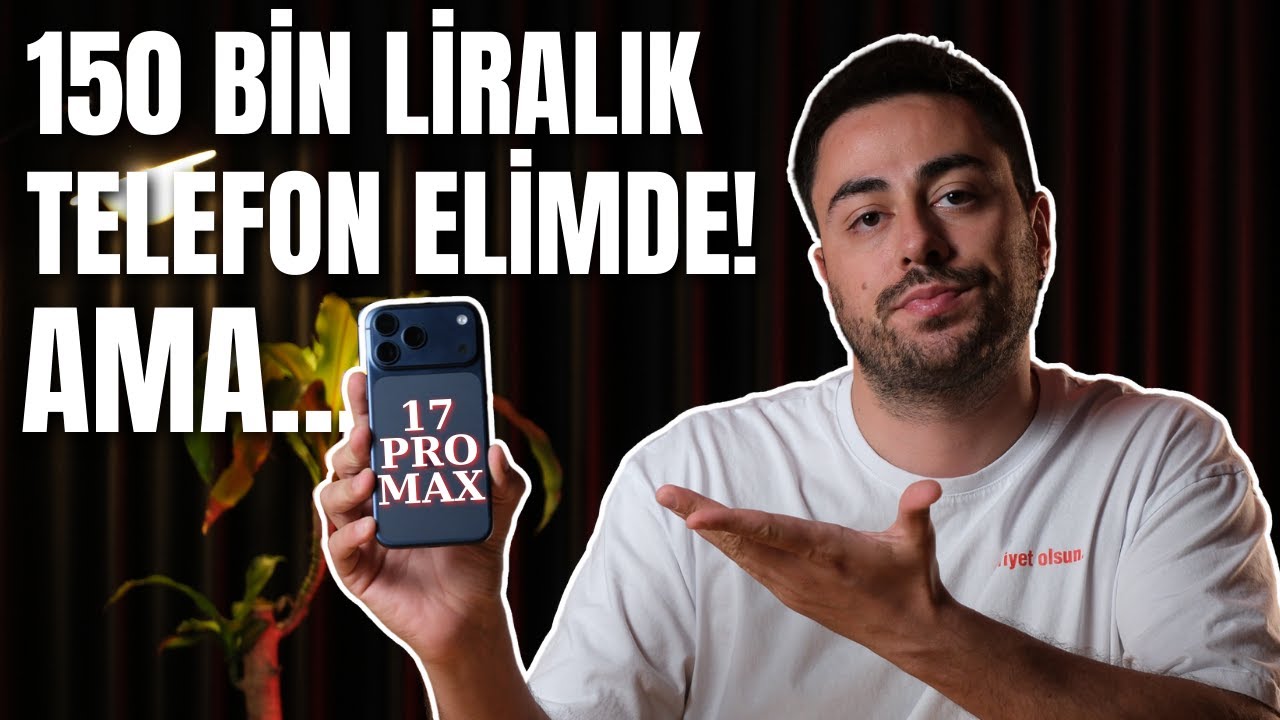 IPHONE 17 PRO MAX ALMAYA DEĞER Mİ? ALDIK AMA...
