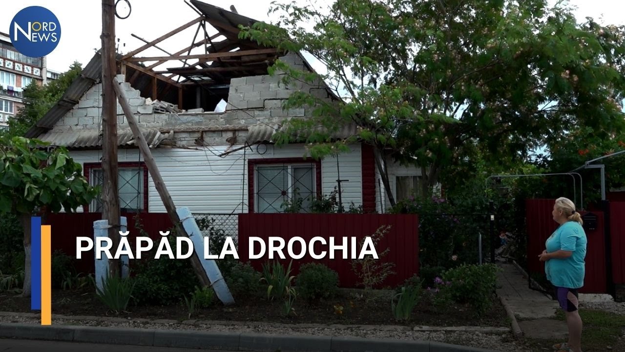 Prăpăd la Drochia