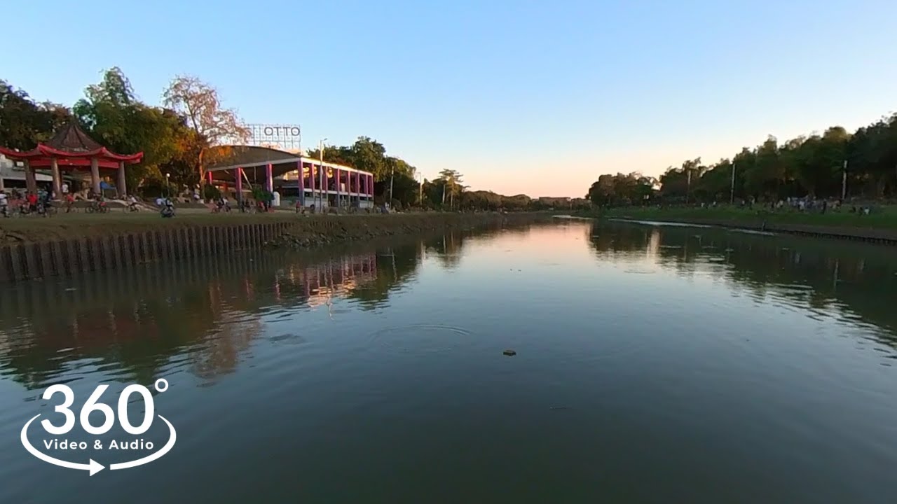 Marikina River Park , Sunset Walk | 360&deg;  VR Video & Audio Walking Tour