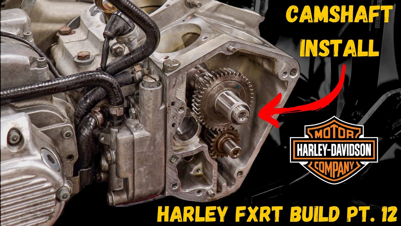 Сборка Harley-Davidson FXRT (часть 12) Установка распредвала двигателя Evolution