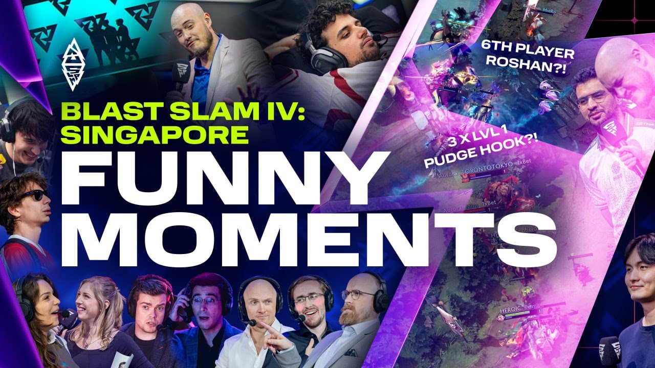 FUNNY MOMENTS | BLAST Slam IV: Singapore