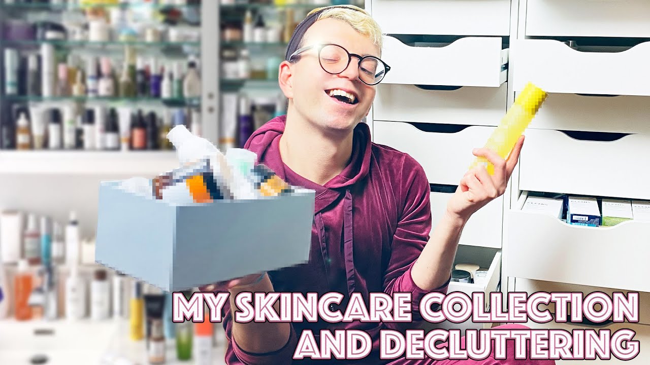 MY WHOLE SKINCARE 🧴 COLLECTION 💝 AND MY FIRST DECLUTTERING 🗑 • BY SimiUK