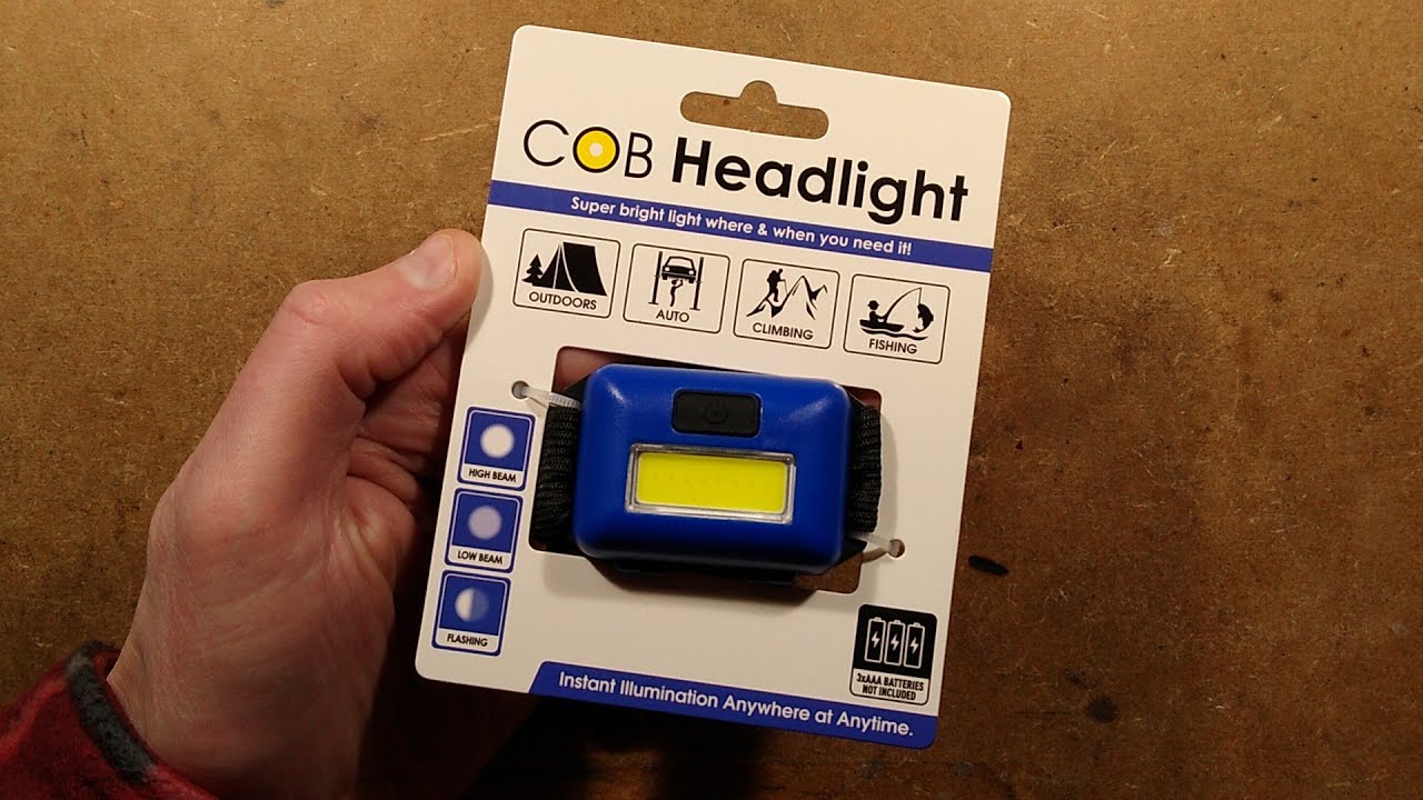 New Poundland head torch is actually really neat.