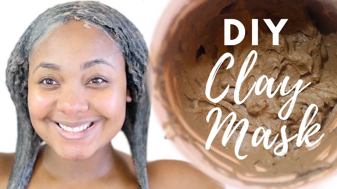How To: DIY Moisturizing Clay Mask for Dry Hair | Natural Hair