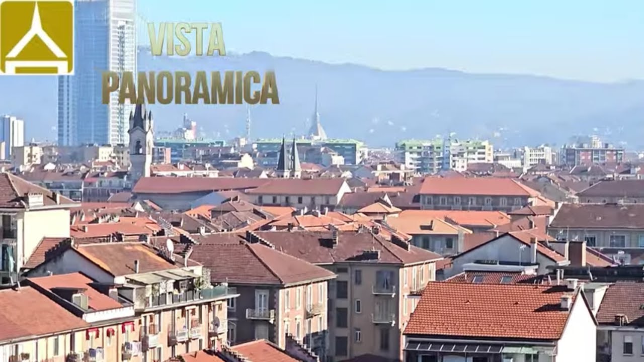Torino videotour immobiliare, esclusivo appartamento panoramico al nono e ultimo piano in vendita.
