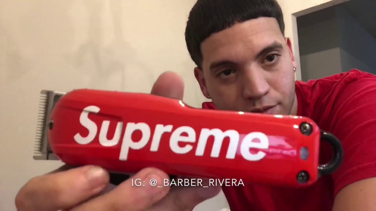‼️‼️[[ MUST WATCH ]] ‼️‼️CUSTOM SUPREME WAHL CORDLESS HAIR CLIPPERS!!!! 💯 (TUTORIAL)