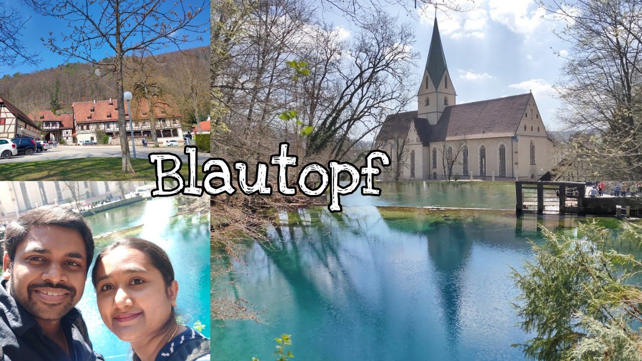 Blautopf | River Blau | half timbered houses | Kloster | Ulm minster | swabian alps | Germany Vlog-8