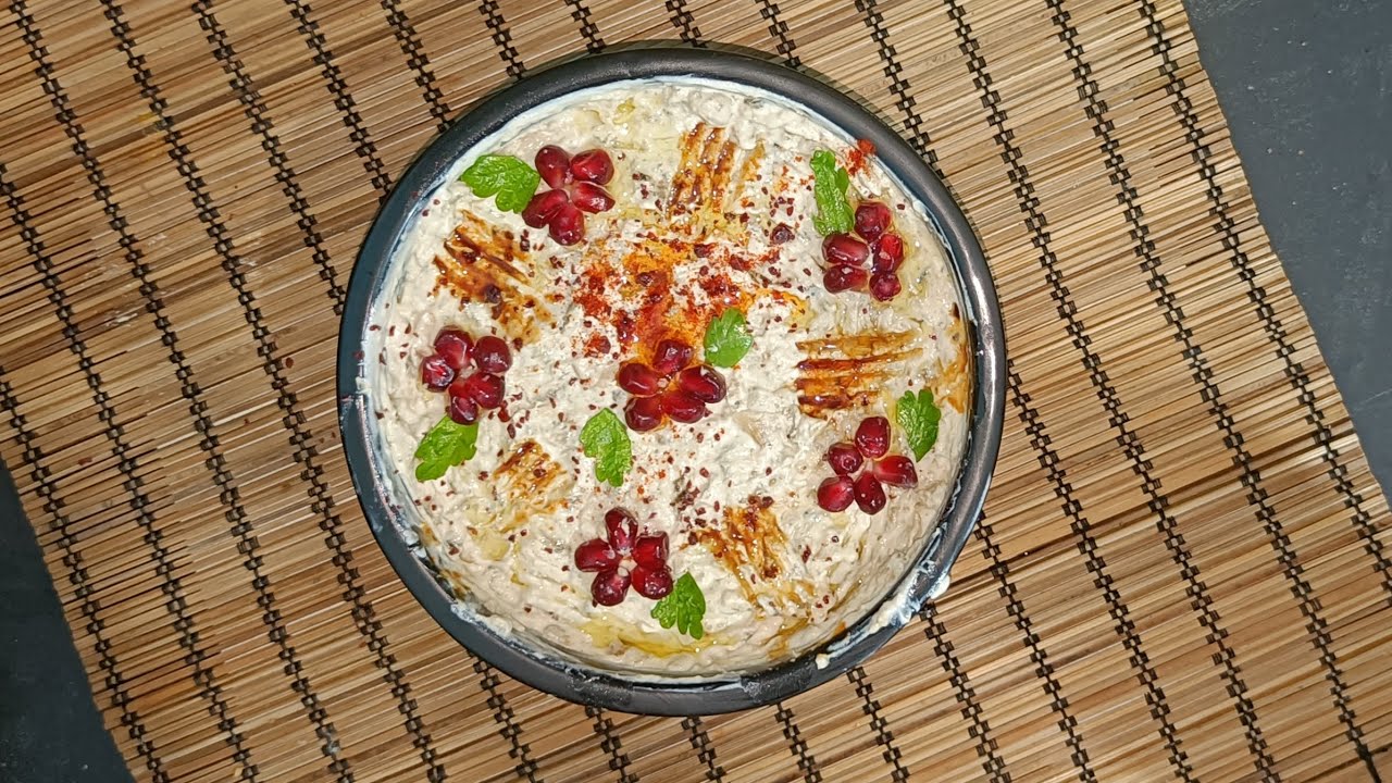 ﷽ Mutabal|متبل|Eggplant Dip #eggplantrecipe #easyrecipe  #arabfood 