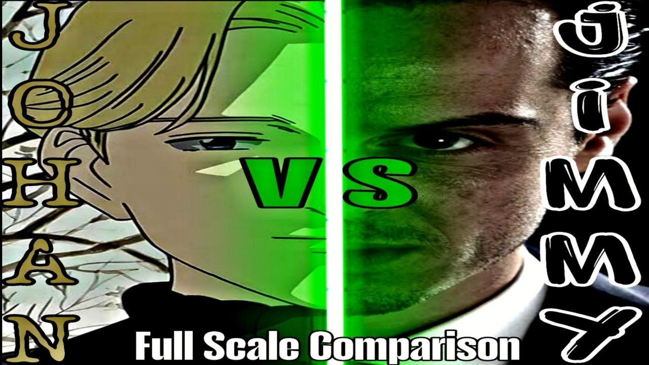 Johan Liebert (Monster) VS Jim Moriarty (Sherlock BBC) Full Scale Comparison