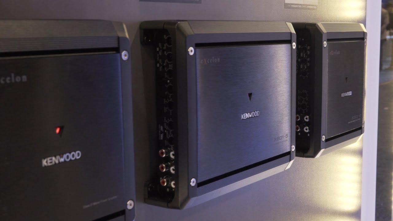 Kenwood Excelon X-series amps | CES 2016 | Crutchfield