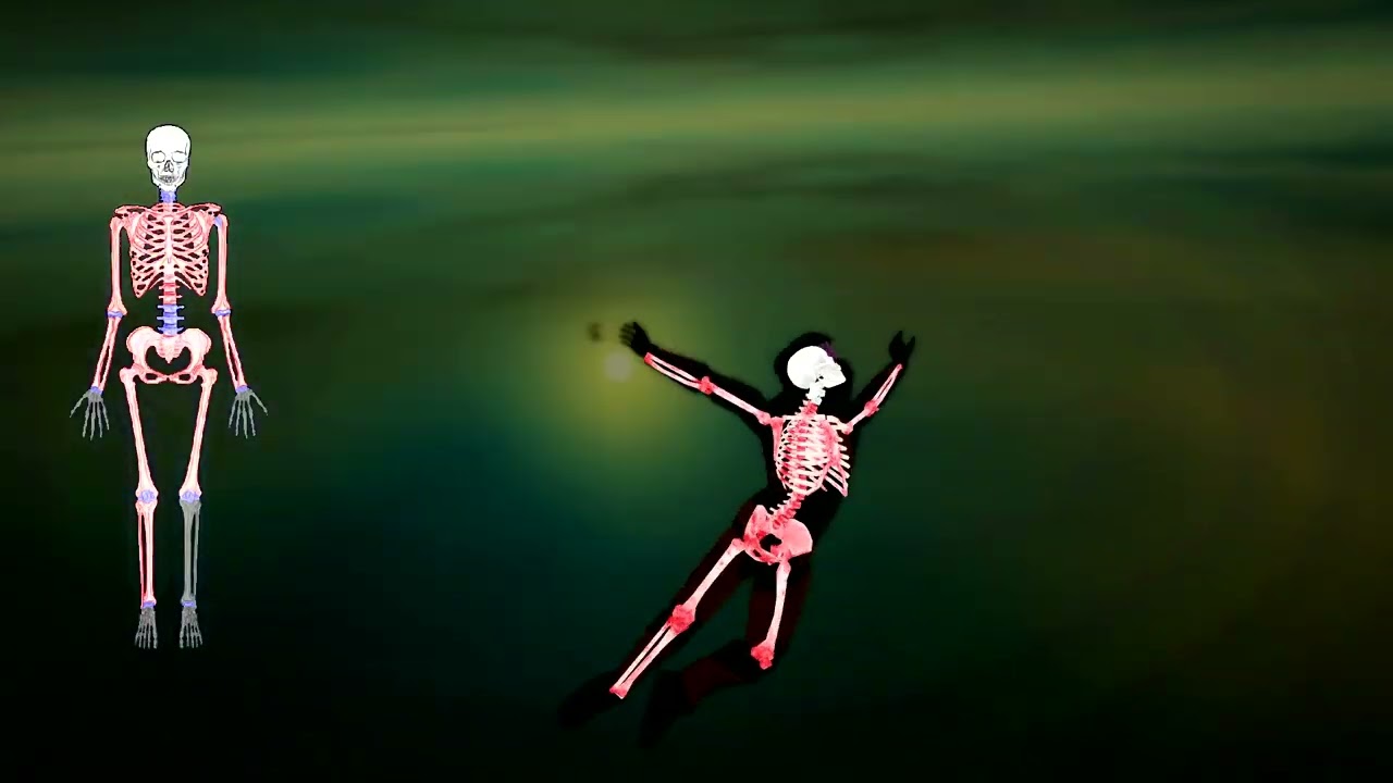 Freeman trips on a rock and falls down borderworld