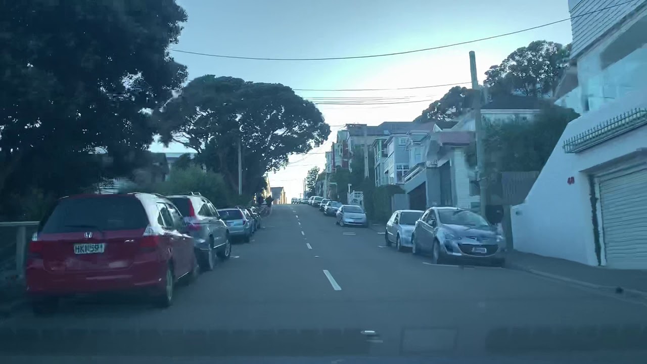 Dashcam - Wgtn Cbd to Mt vic (lockdown)