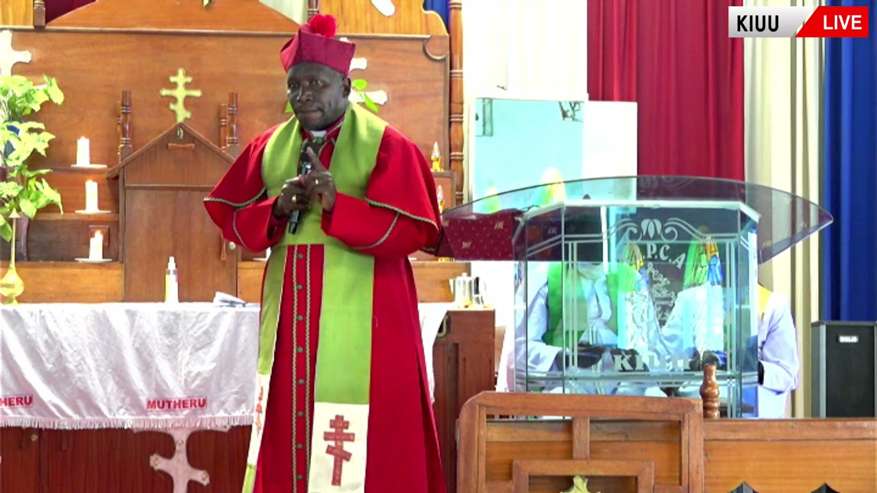 HIS GRACE THE ARCHBISHOP FREDRICK WANG'OMBE // THEME: WALKING WITH GOD