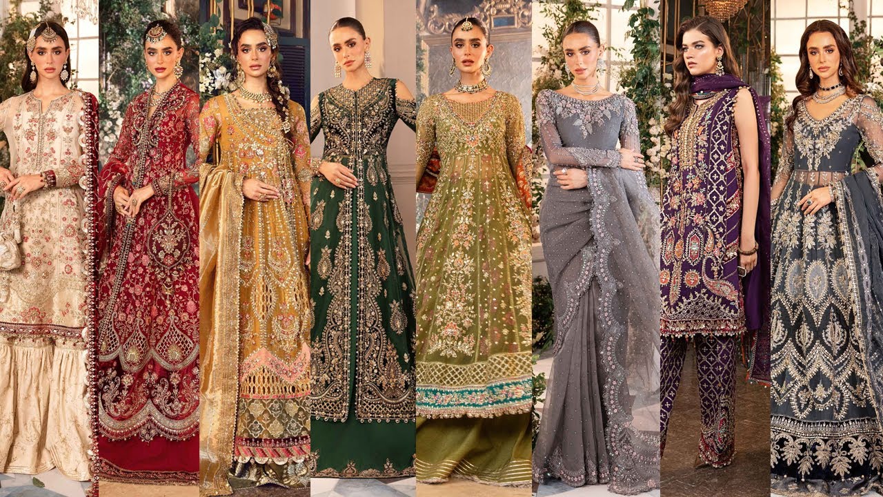 Maria B Embroidered Wedding Collection 2024 UNBOXING | Full Collection
