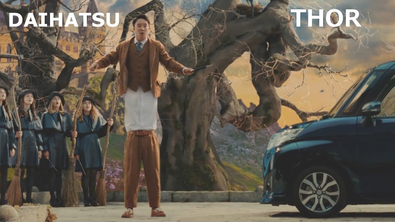 Hamada Gaku will be a witch.  Very fun commercial of 