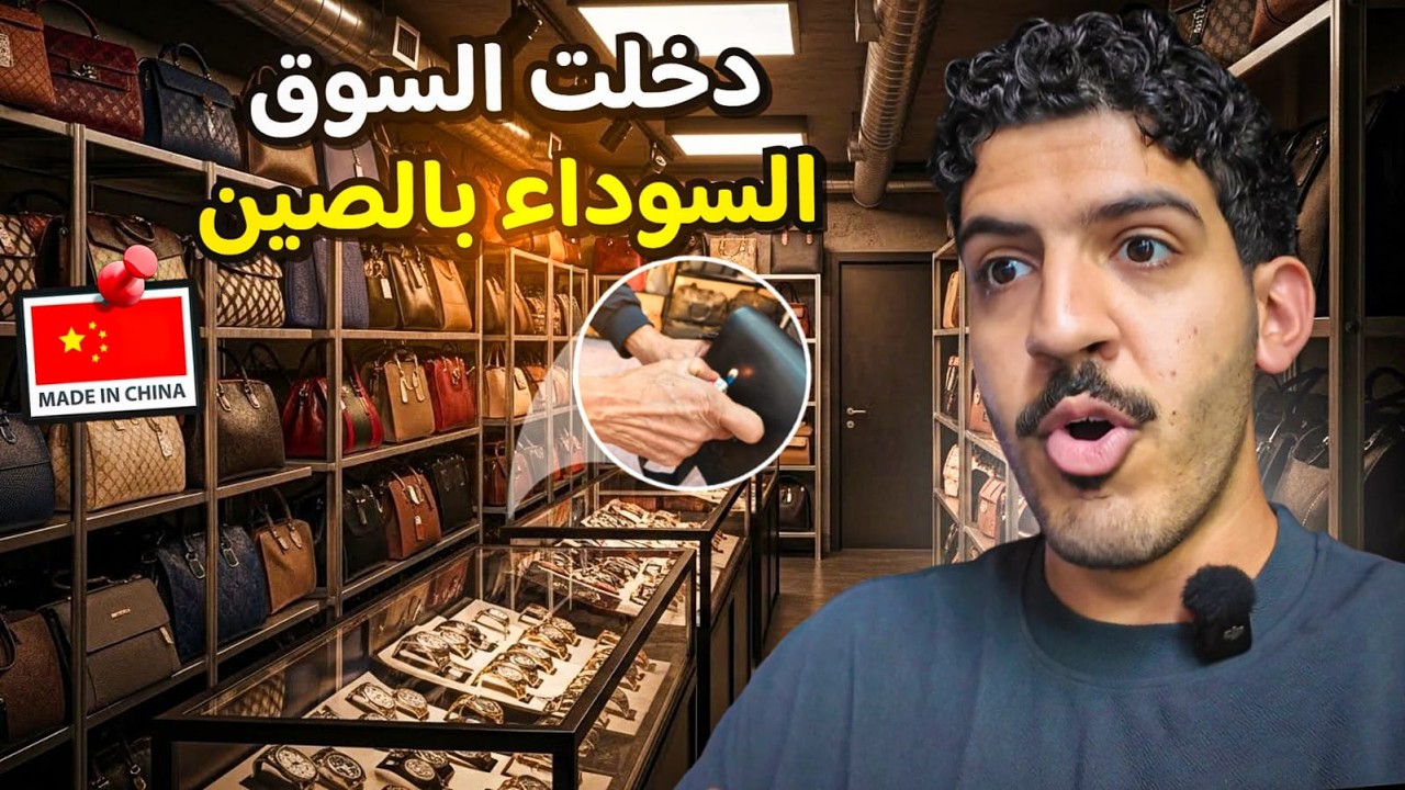 السوق السوداء في الصين...ماركات ب 20$ 🇨🇳