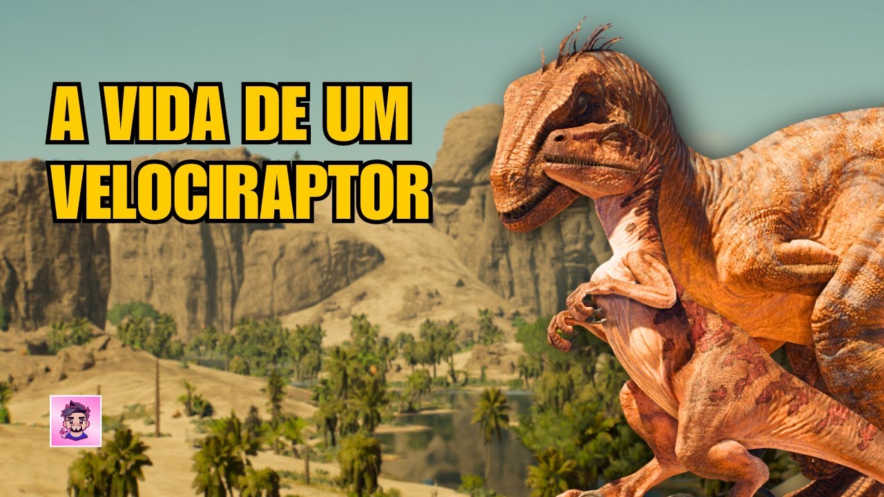 Uma Jornada no Cretáceo | A História de Vida de um Velociraptor |  Documentário em JWE3