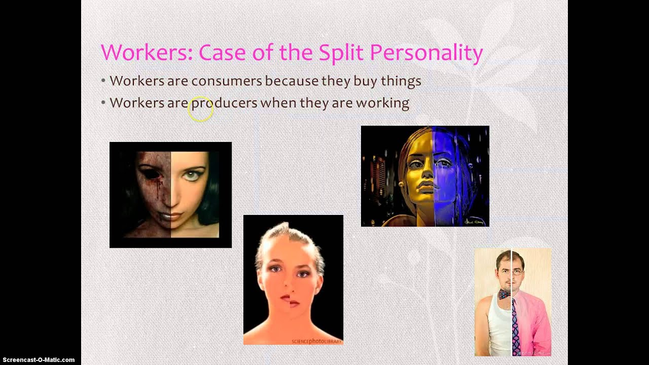 Consumers and Producers