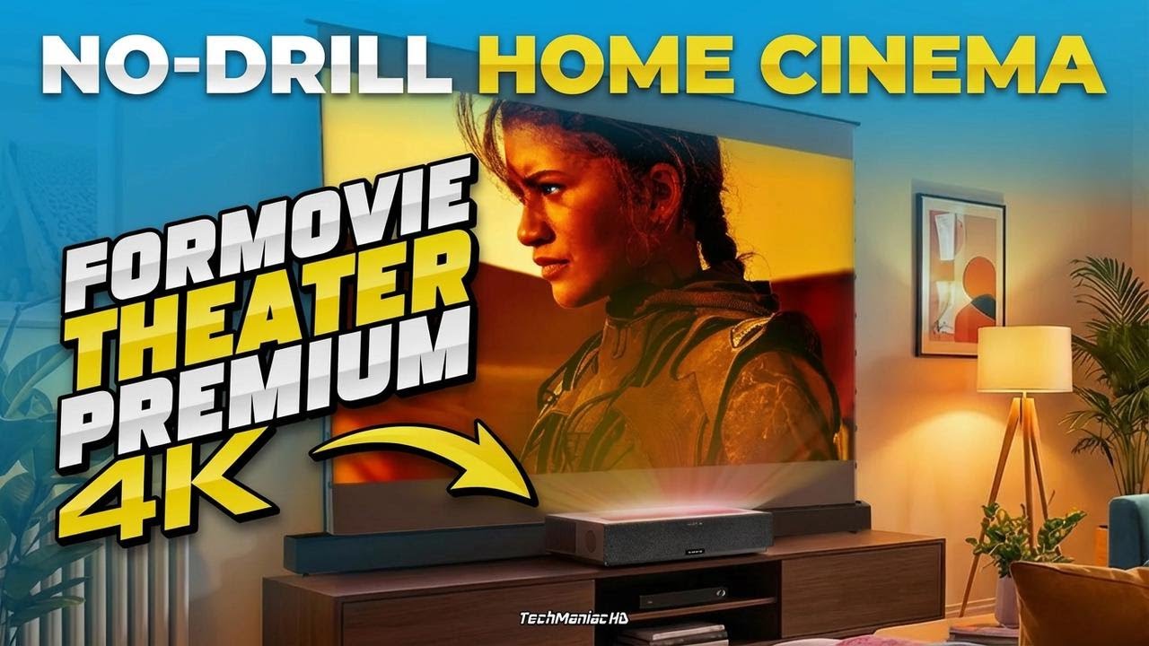 Is OLED Really Worse? Amazing Home Theater Without Drilling! 🤯 | Projector vs TV