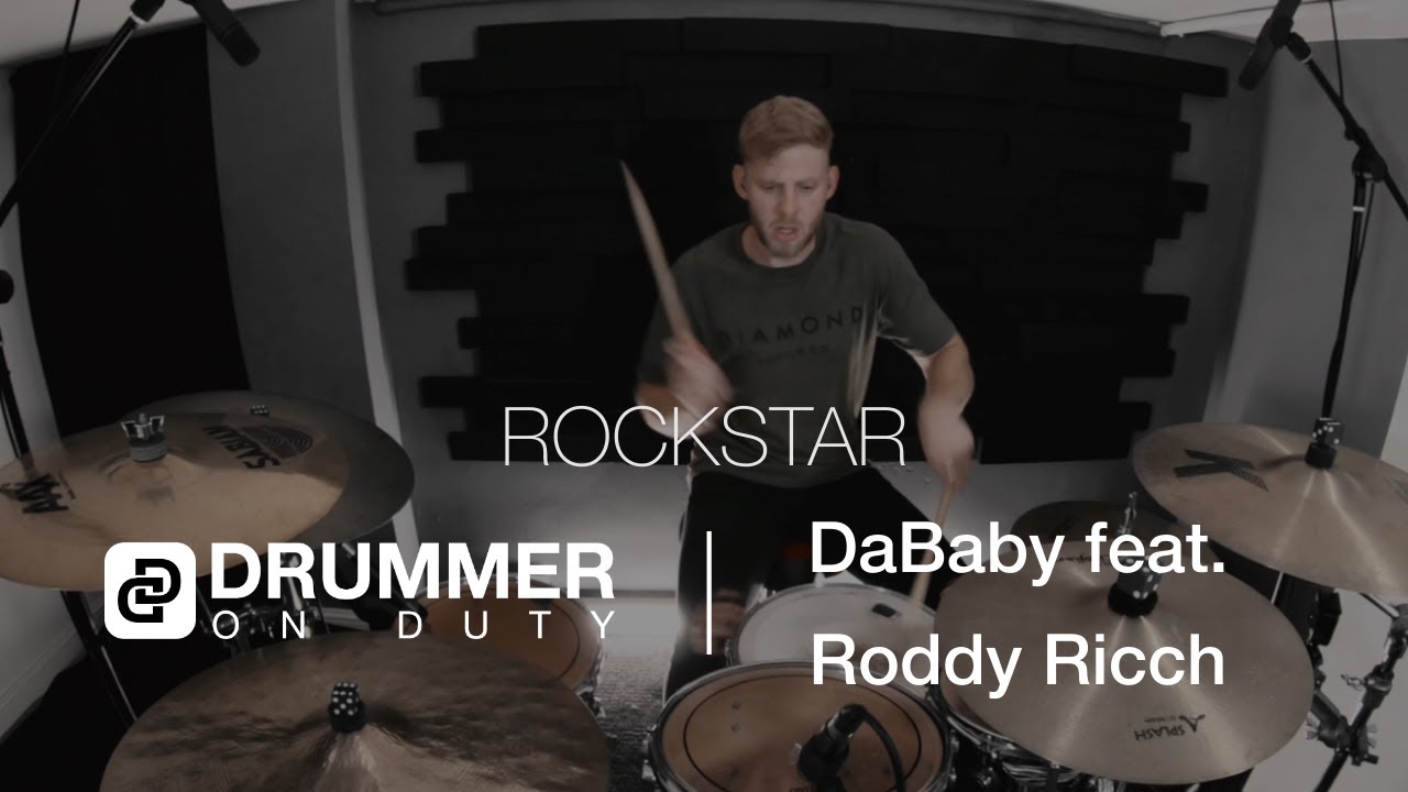 Drummer On Duty | DaBaby &ndash; ROCKSTAR FT RODDY RICCH | Drum Cover
