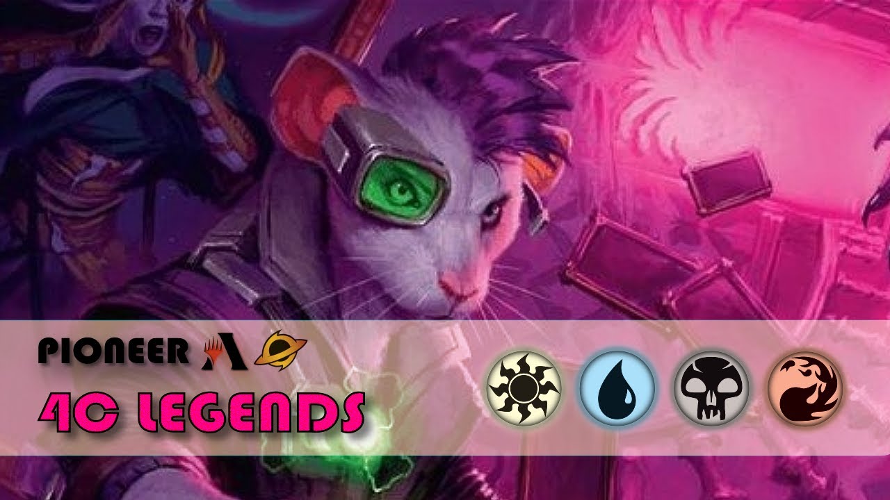 ⚪🔵⚫🔴 4C Legends | Pioneer - MTG Arena | EOE - Bo3