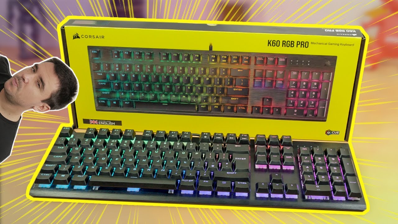 TRYING OUT NEW Cherry VIOLA SWITCH! - Corsair K60 RGB Pro
